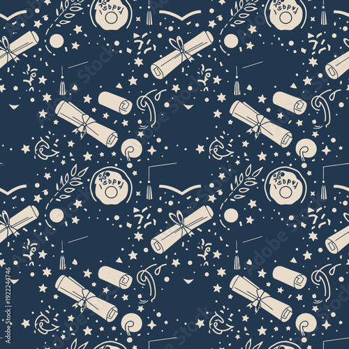 Graduation Theme Pattern