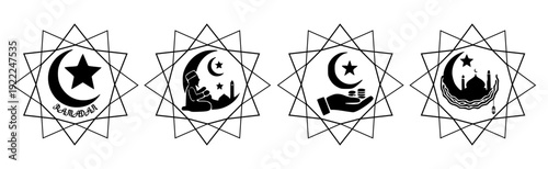 set icon islamic - set icon ramadan