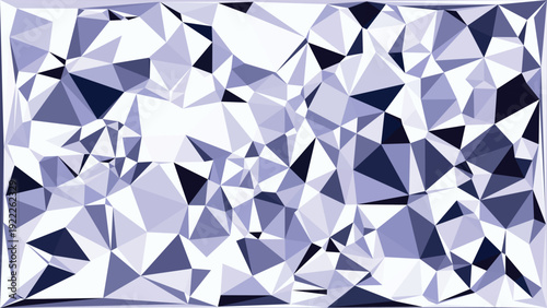 Cool blue and white abstract triangles background ideal for contemporary web visual layouts