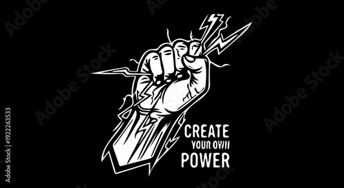 Create Your Own Power A Symbol of Strength, Energy, and Empowerment