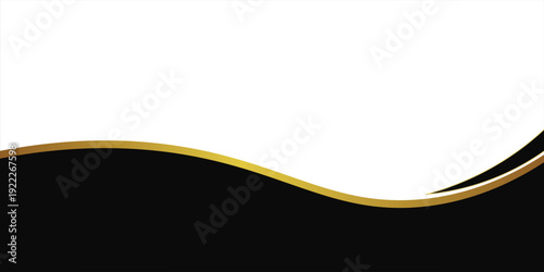 set Vector abstract design web banner template. Web Design Elements - Header Design. Footer Design Abstract geometric web banner template on black or gold background.Modern banner.ilustration
