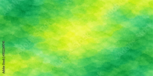 A bright abstract colorful watercolor background features a soft pastel rainbow pattern with light textures and artistic waves of blue sky and orange fire