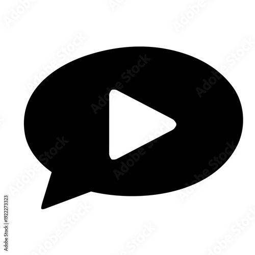 Play Button Icon Black Silhouette
再生ボタンアイコン 黒シルエット