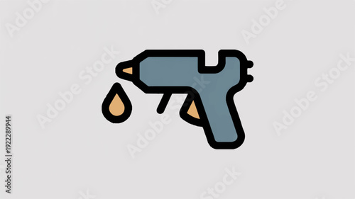 Oil gun dripping lubricant mechanical tool for grease application in industrial settings