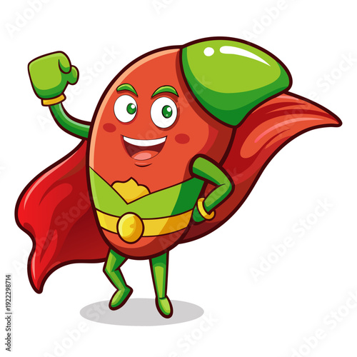Super chili pepper hero