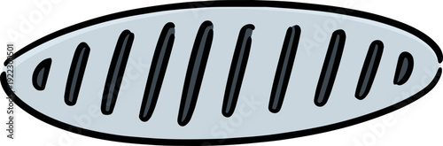 Illustration of drain cover
