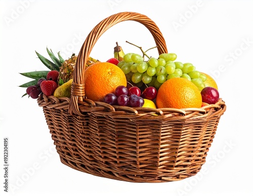 basket with fruits