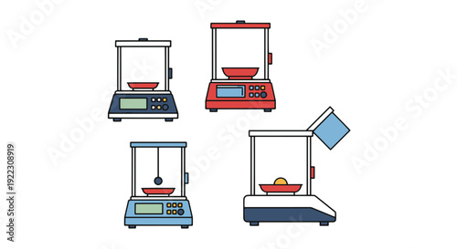 Analytical Balance abstract colorful art illustration.eps