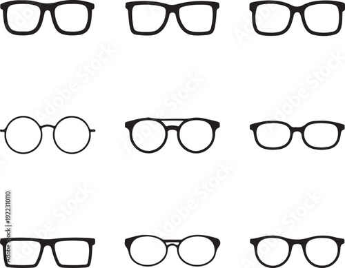 Set of spectacle frames