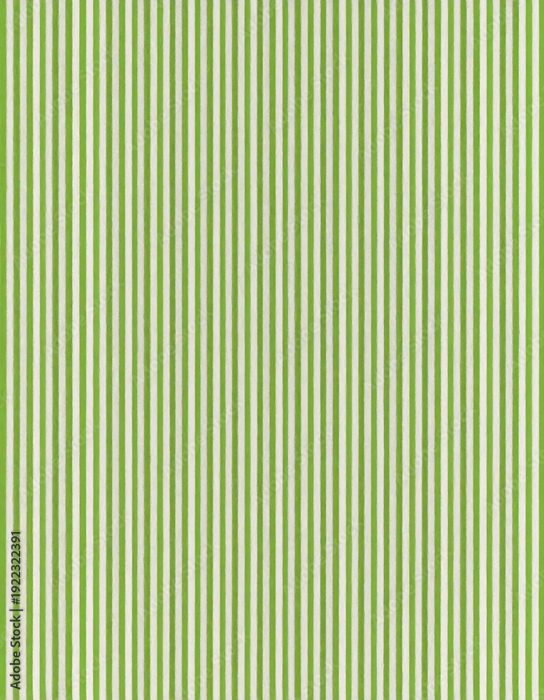 Obraz premium A green and white vertically striped pattern