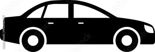  Car icon, Car silhouette vector