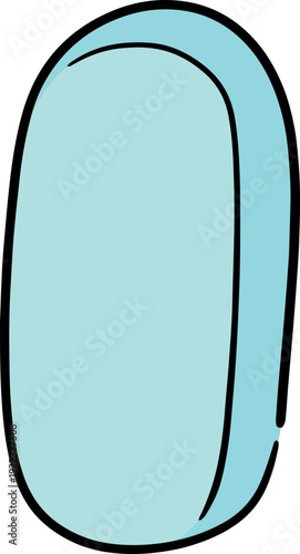 Illustration of eraser