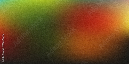 Gradient Background with Blurred Red Green and Yellow Colors