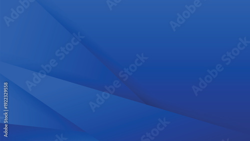 Modern blue abstract background with shadow for presentation and template.