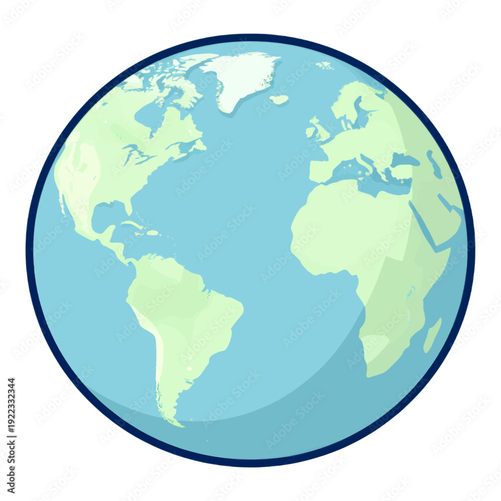 Obraz premium Globe Icon Vector Design