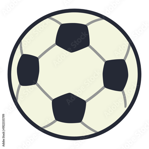 Soccer Ball Vector Icon