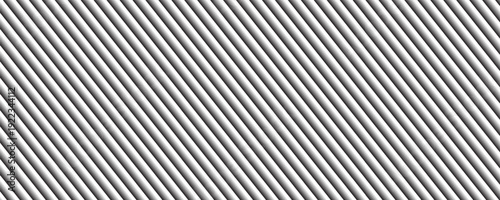 Narrow black-white vertical lines. Symmetric geometric ornament. Striped seamless pattern, abstract wallpaper. Digital paper for textile print, page fill. Vector