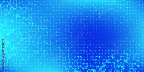 Design rectangle blue and cyan gradient mesh abstract background nice for wallpaper or banner art simple