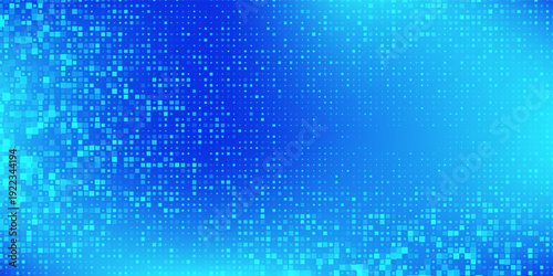Design rectangle blue and cyan gradient mesh abstract background nice for wallpaper or banner art