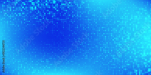 Art dot blue and cyan gradient mesh abstract background nice for wallpaper or banner vector abstract