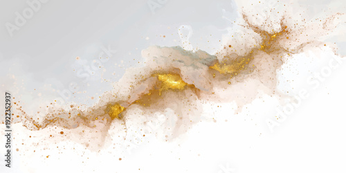 A macro design of a liquid water splash against sunlit beach stone and rusty grunge textures.