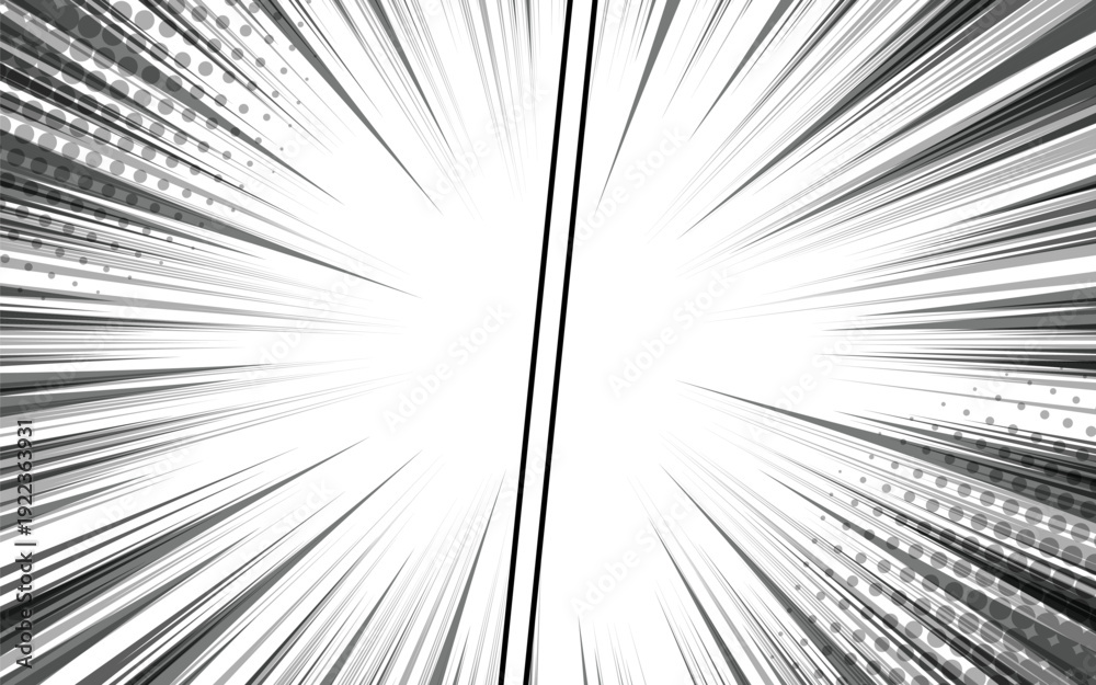 Obraz premium Comic cartoon abstract template versus background