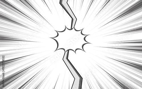 Comic versus fight background template