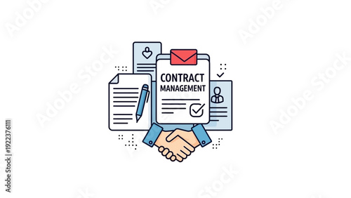 Handshake Contract Business Agreement Partnership.