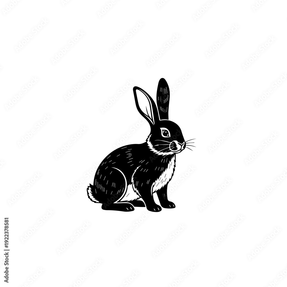 Fototapeta premium Minimalist icon representing a vector file format