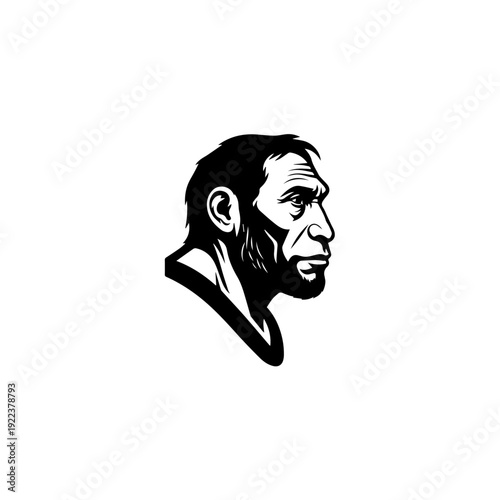 Minimalist icon representing a vector file format document