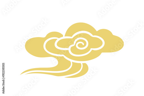 Traditional Chinese auspicious cloud pattern