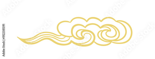 Traditional Chinese auspicious cloud pattern