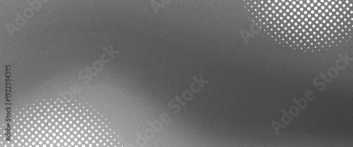 Grainy gradient background, grey black white monochrome abstract noise texture banner backdrop.vector modern,eps10