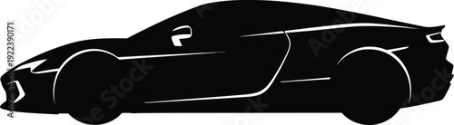 Adobe IlModern SUV Family Car Silhouette - Adventure Travel Vehicle Outline
lustrator Artwork