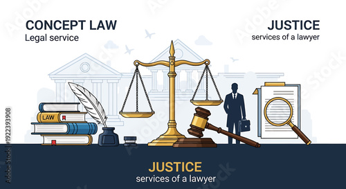 Legal Services and Justice - A Lawyer's Expertise in Law and Fairness
