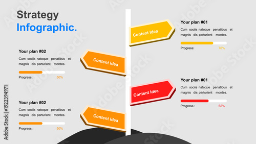 business strategy and planning concept