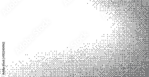 Abstract Halftone Dotted Pattern Background Vector .