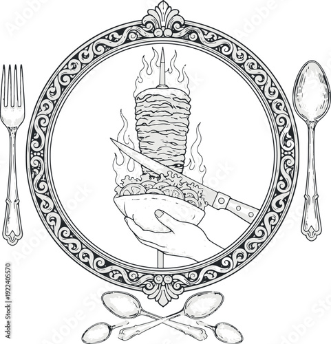 Doner Kebab Clip Art