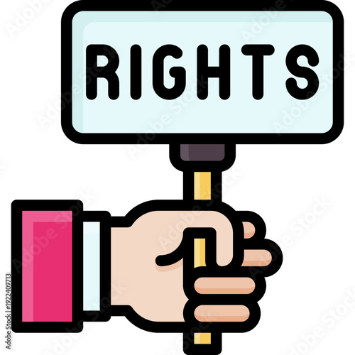 Rights Sign Board