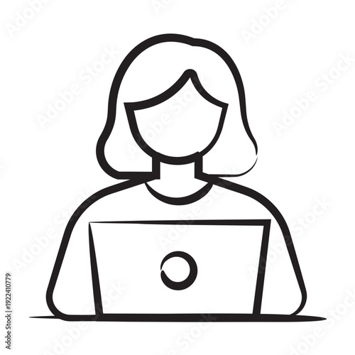 woman coder