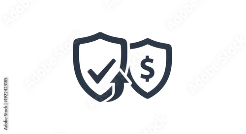 Conjunto de iconos sólidos de gestión patrimonial y planificación financiera.
 Contiene símbolos para estrategia de inversión, plan de jubilación y cartera.
 Diseño vectorial plano para asesores finan