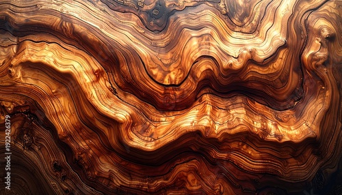 Wallpaper Mural Aerial view of swirling molten lava flow with firefly lights illuminating the dark landscape at dusk Torontodigital.ca