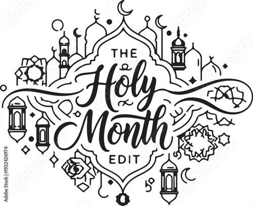 Vintage hand drawn vector illustration set featuring a retro abstract music background with doodle sketches and artistic pattern elements