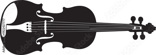 silhouette violin