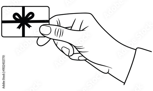 Hand holding a gift box with a ribbon, symbolizing giving and generosity perfectly capturing the essence of a thoughtful present.