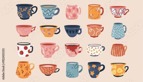 set of cups