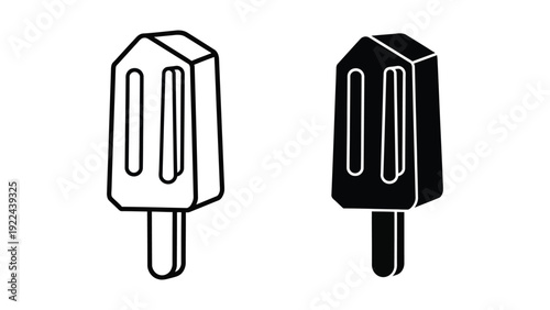 Popsicles, ice lollies, ice pops illustration