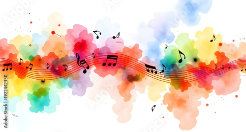 abstract, music, background, notes, melody, rhythm, sound, harmony, musical, art, design, graphic, creative, colorful, vibrant, waves, motion, dynamic, energy, tempo, beat, audio, song, tune, composit