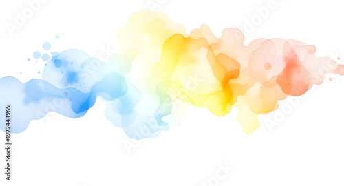 abstract, watercolor, colourful, wave, background, fluid, paint, splash, flow, motion, art, texture, gradient, vibrant, soft, organic, liquid, blend, harmony, dynamic, creative, design, modern, aesthe