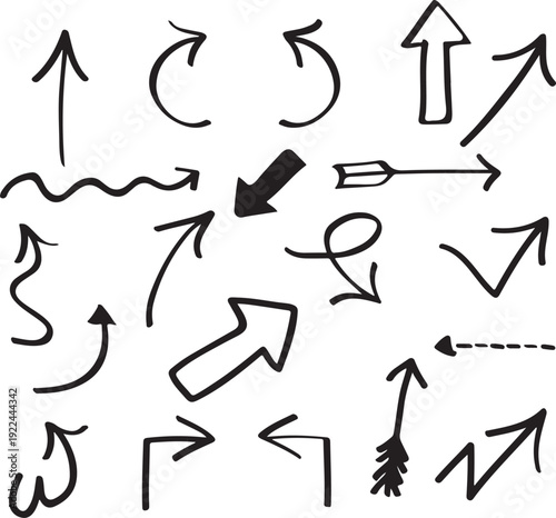 Modern Arrow Design with Smooth Curves, Orange and Pink Hues, Suggesting Innovation and Forward Thinking